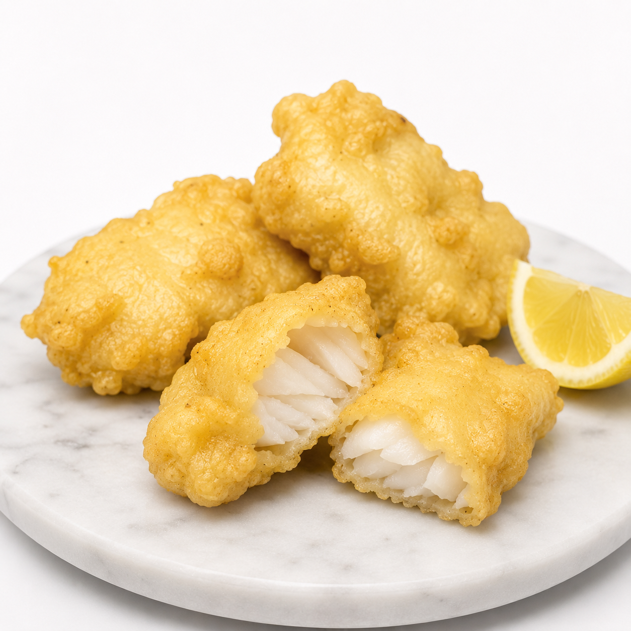Þorskur í Tempura, bjór deigi 